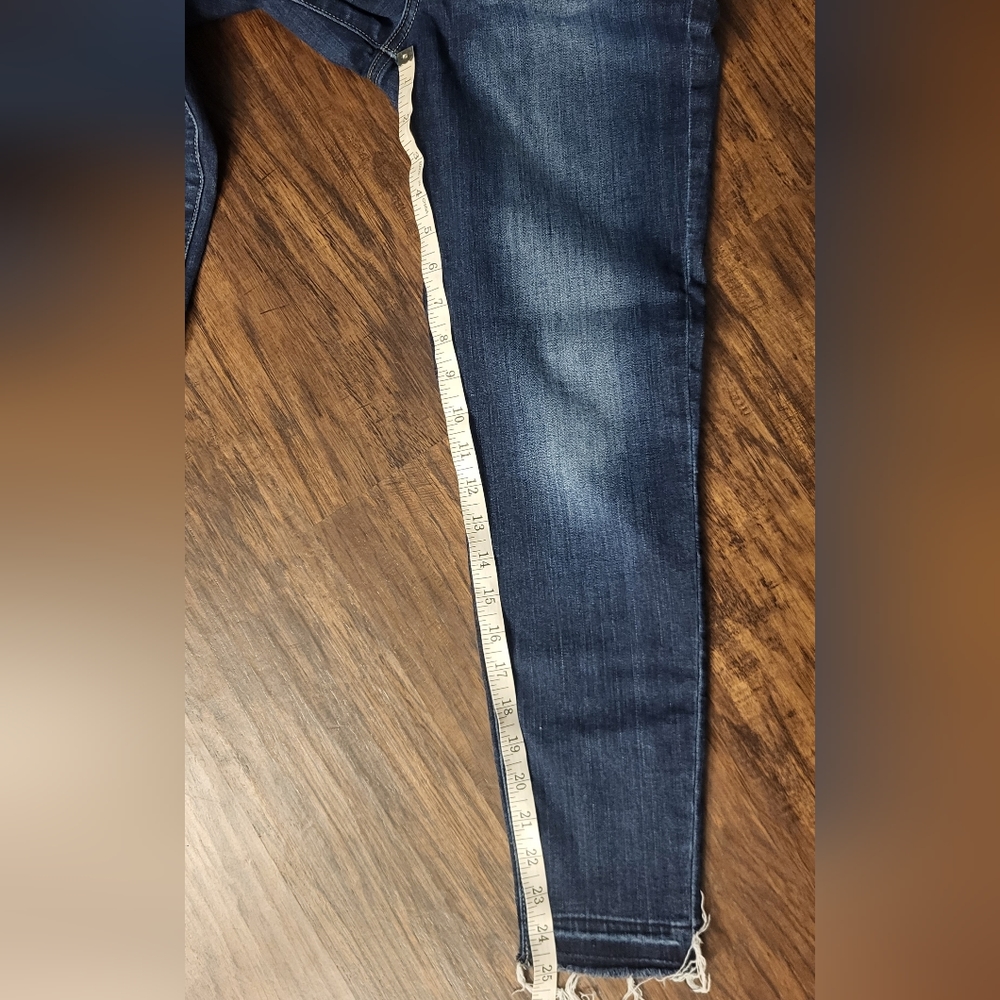 Women's Lucky Brand Size 6/28 Ava Skinny  Jeans With Raw Hem - Picture 5 of 5